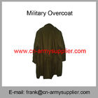 Wholesale Cheap China Army Wool Acrylic Polyester Mixed Overcoat