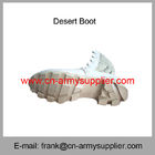Wholesale Cheap China Military Brown Suede Army Combat Desert Boots