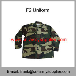 Wholesale Cheap China Military Camouflage Army French F1 Uniform F2 Uniform