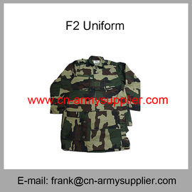 Wholesale Cheap China Military Camouflage Army French F1 Uniform F2 Uniform