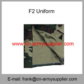 Wholesale Cheap China Military Camouflage Army French F1 Uniform F2 Uniform