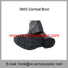 Wholesale Cheap China Military Black Leather Army Police DMS Combat Boot