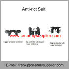 Wholesale Cheap China Black Police Anti Riot Suit With Elbow and Knee Protection