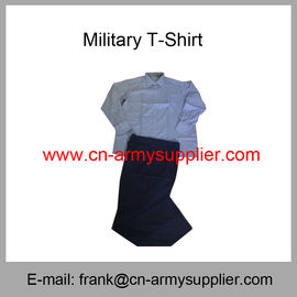 Wholesale Cheap China Military Wool Cotton Polyester Army Police Officer Shirt