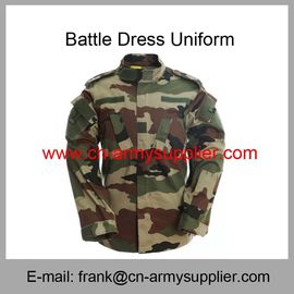 Wholesale Cheap China Military French Army Camouflage Police Combat Uniform ACU