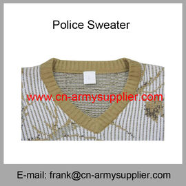 Wholesale Cheap China Military Wool Acrylic Police Army Camouflage Pullover