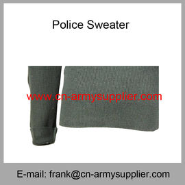 Wholesale Cheap China Military Wool Polyester Police Army Olive Green Jersey