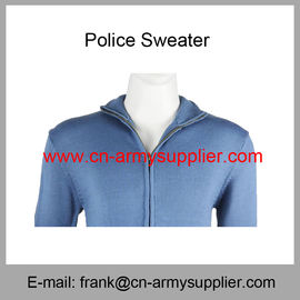 Wholesale Cheap China Military Wool Polyester Police Army Navy Blue Jersey