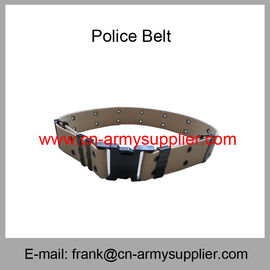 Wholesale Cheap China Army Desert Tan Military PP Polyester Police  Belt