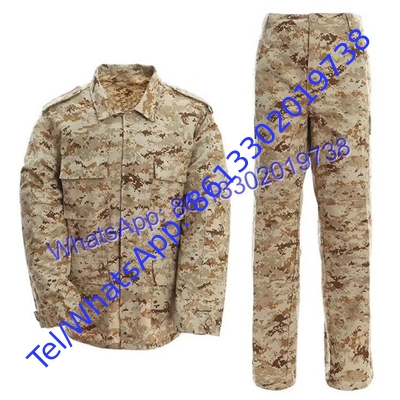Wholesale Cheap China Military Twill Camouflage Police Army Combat Uniform ACU