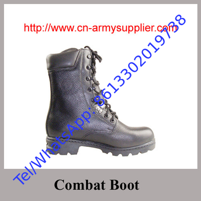 Low Heel Height Round Toe Military Boot for Comfortable Wear in Harsh Environments