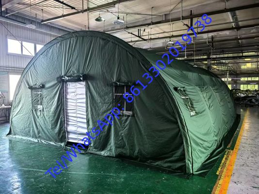 Windproof Soldier Outdoor Shelter Made of Cotton Canvas for All-Season Protection