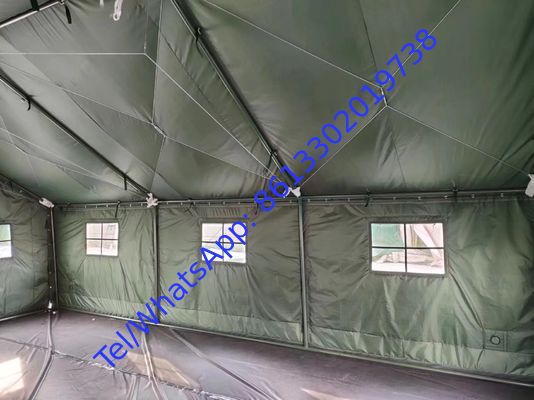 Windproof Soldier Outdoor Shelter Made of Cotton Canvas for All-Season Protection