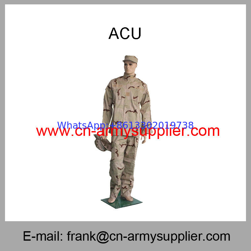 Wholesale Cheap China Military Desert Camouflage ACU Army Combat Uniform