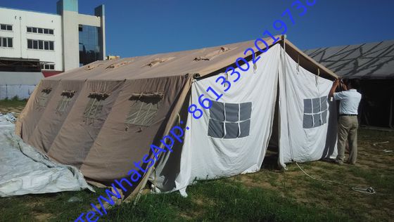 عدد النوافذ يعتمد على حجم الخيمة المأوى القتالي للتطبيقات العسكرية